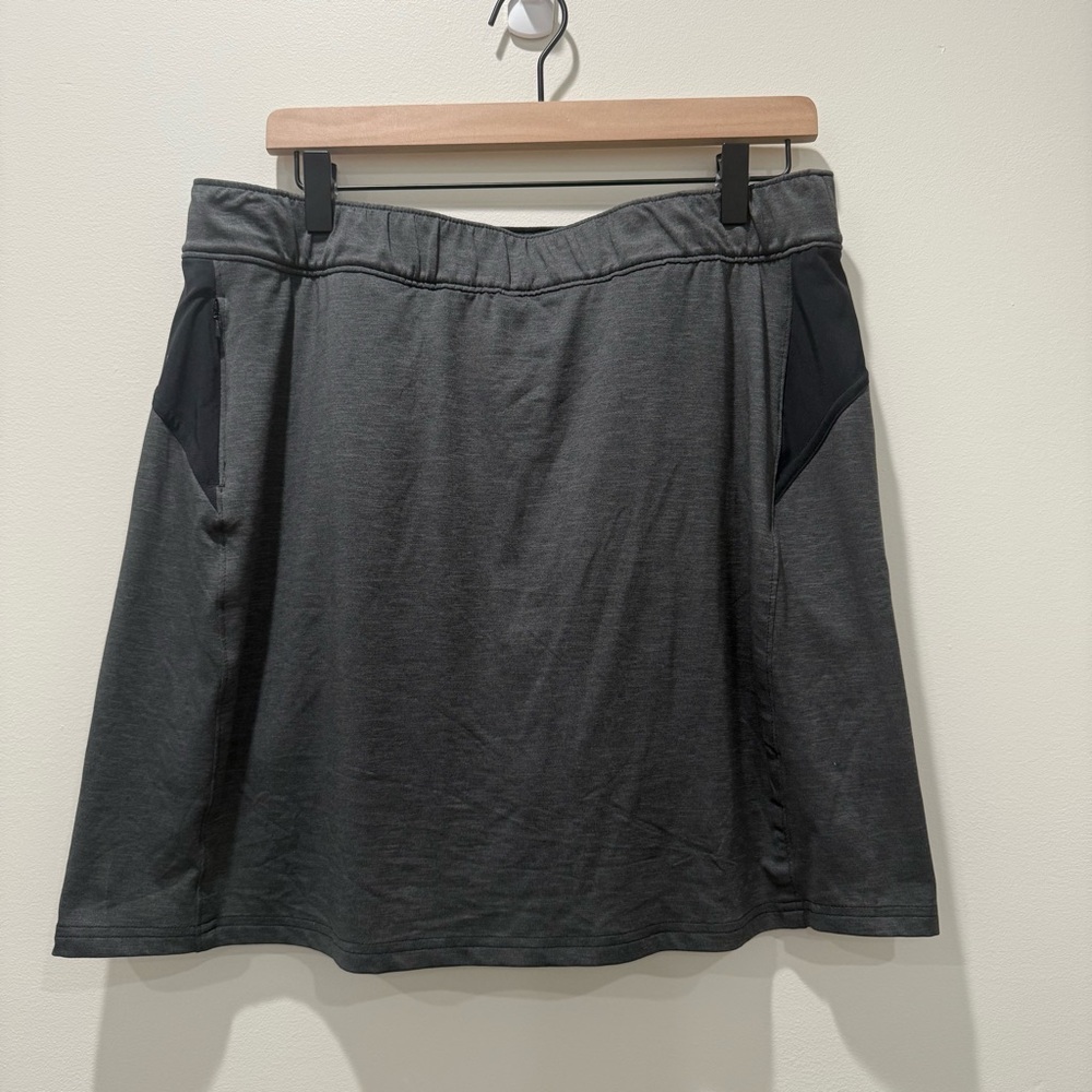 Columbia Charcoal A-Line Pickleball Skirt